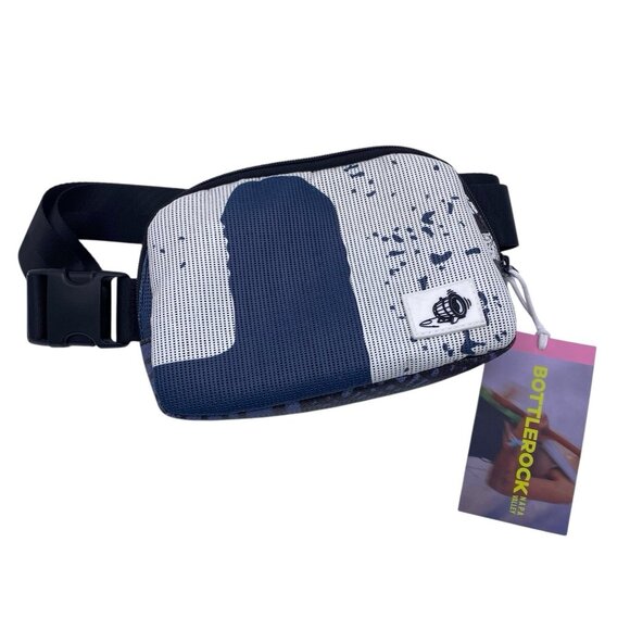 Rareform Handbags - Rareform Bottlerock Festival Napa Repurposed Billboard Belt Bag Fanny Pack Sling
